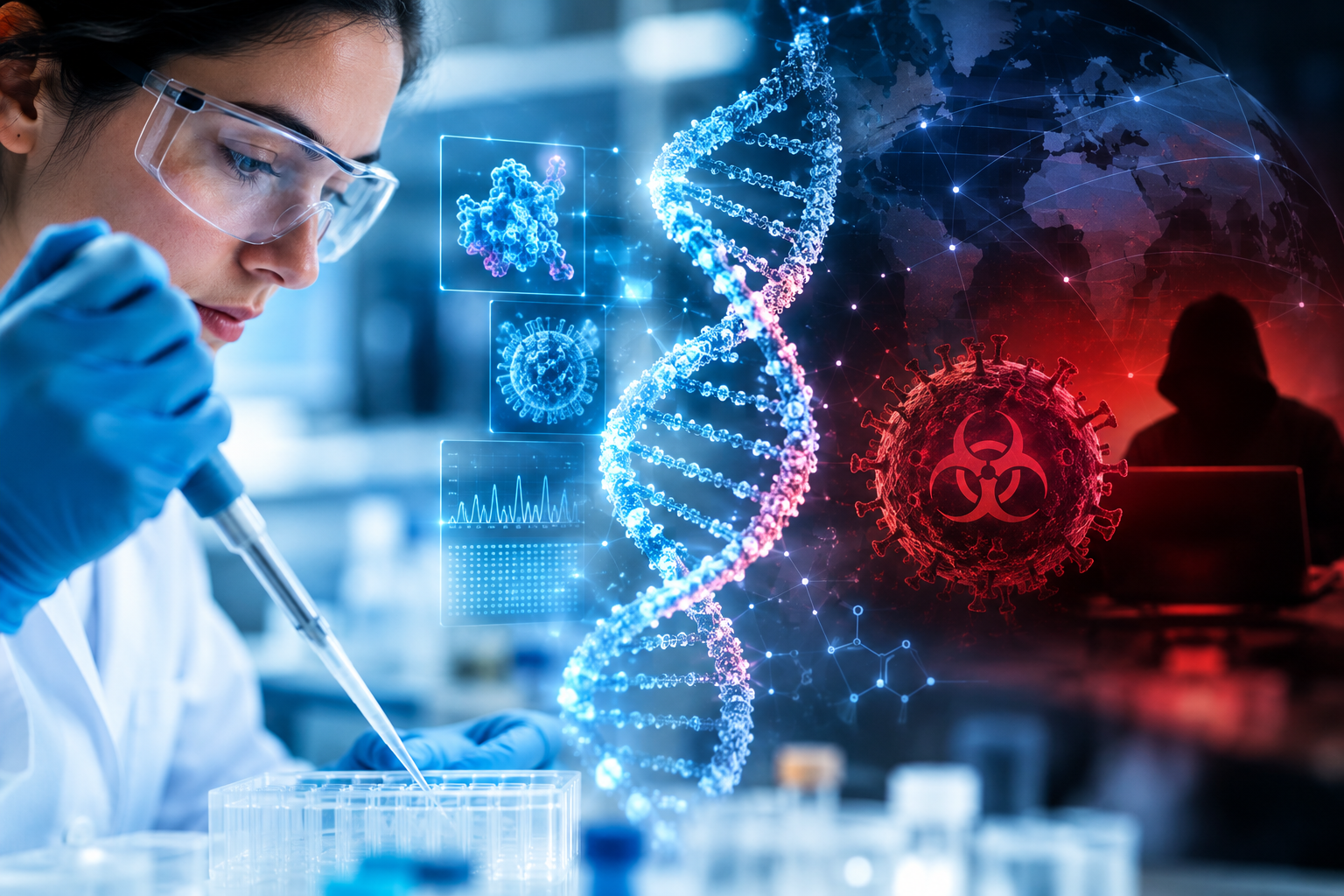 Artificiell intelligens och biologi: mellan löfte och hot